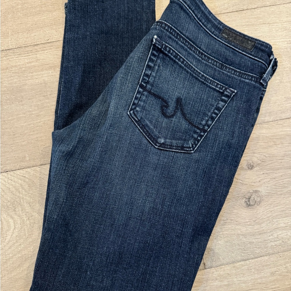 Ag Adriano Goldschmied Indigo Denim Pants - Picture 5 of 5